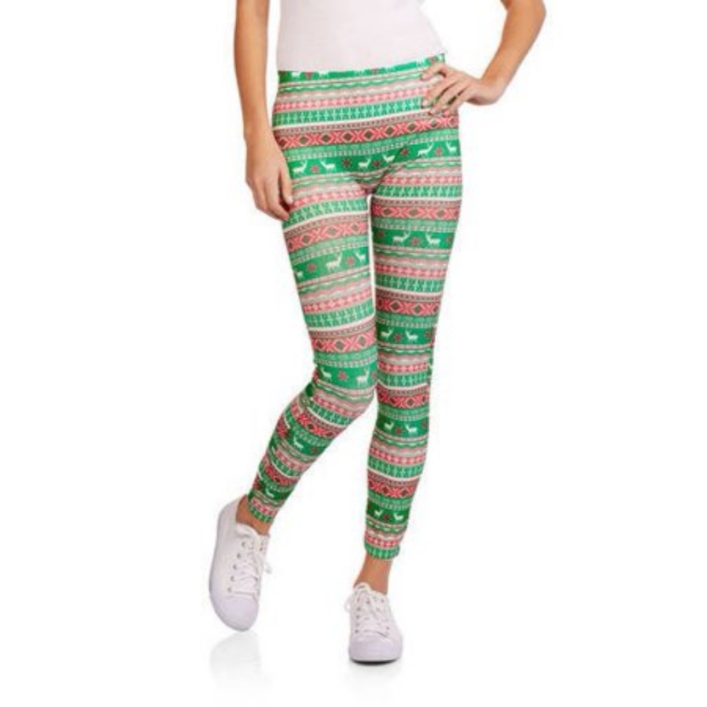 Printed Christmas Leggings